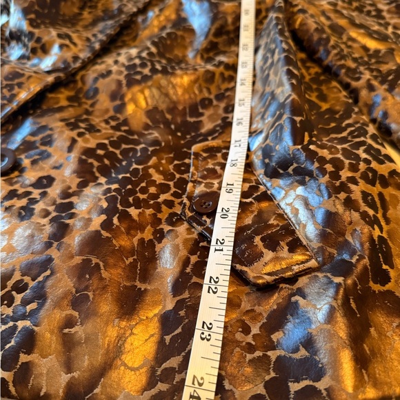 Mark Zunino Leopard Print Button Down Shirt Size M - Picture 9 of 9
